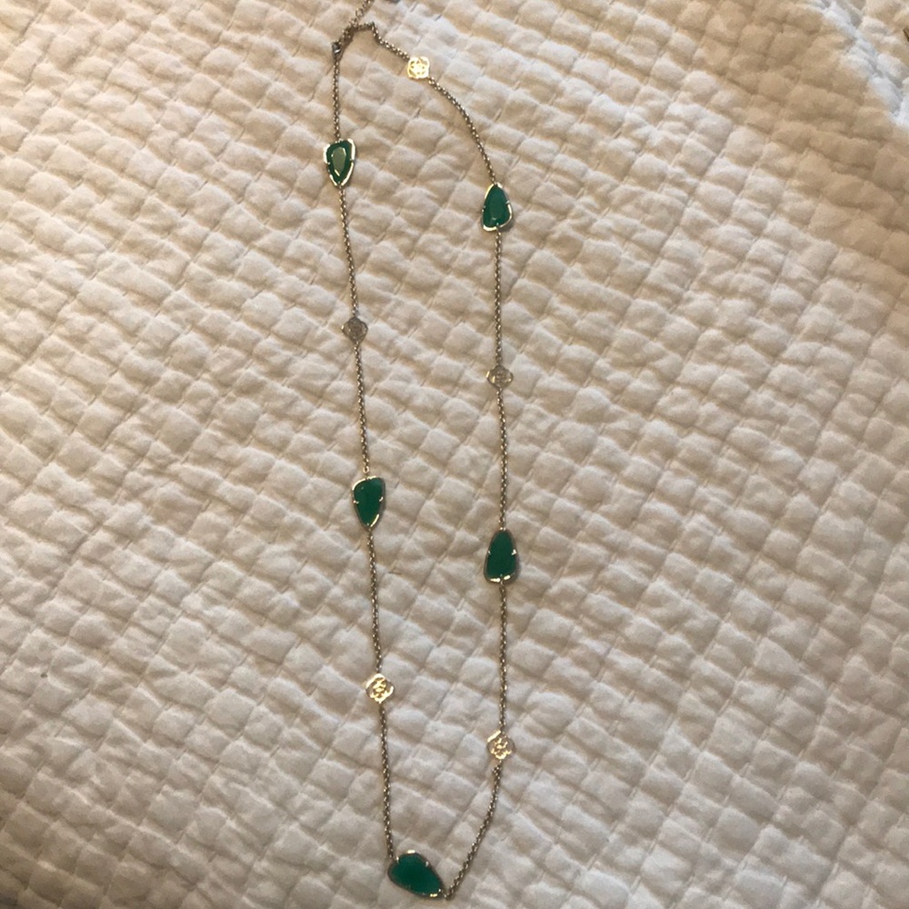 Costume jewelry by Kendra Scott